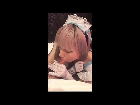 ❤️ Japon idol [mayuka], fransız hizmetçi kostümü, bölüm 1, oral seks ve losyon ile mastürbasyon ❤️ Seks videosu bizde